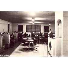 RPPC - Interior View of Red's Good Food in Arnolds Park,Iowa picture