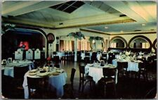 Vintage WEST ORANGE, New Jersey Postcard THE MORESQUE restaurant MIDEAST FOOD picture