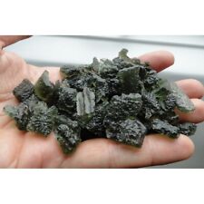 Powerful Real Green Tektite MOLDAVITE - 100% natural from Czech Republic, Chlum picture