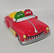 M&Ms 2003 GALERIE Ceramic Red Cadillac M&M Car Candy Dish picture