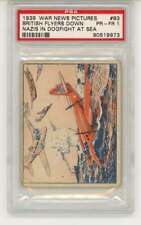 1939-40 War News Pictures #93 British Flyers Down Nazi in Dog Fight at Sea PSA 1 picture