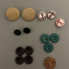 LOT of Vintage Buttons Assorted Lots Of 5 Matching Sets picture