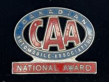 Vintage CAA Canadian Automobile Association National Award Badge/topper picture