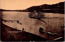 Postcard Pleasure Steamer Princess on the Ohio River picture