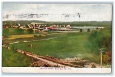 1908 Road Scene Driving Park Eau Claire Wisconsin WI Antique Posted Postcard picture