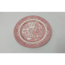Vintage Churchill Willow Rosa Pink Plate Made in England picture