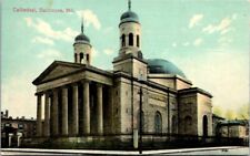 Vintage Postcard Church Cathedral Baltimore MD Maryland c.1907-1915         N045 picture