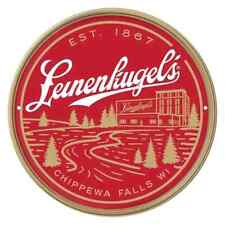 Leinenkugel's Beer Est. 1867 Vintage Novelty Metal Sign 8 inch Circle picture