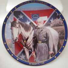 Robert E Lee Civil War Generals Plate.  The Hamilton Collection 1994 picture
