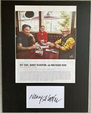 Nancy Silverton Signed In Person 11x14 Matted Autograph & Photo - Authentic picture