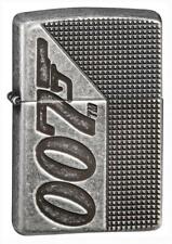 Zippo Armor Windproof James Bond 007 Deep Carved Lighter, 49033, New In Box picture
