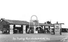 The Trading Post Red Crown Gas Coachella Valley California CA Reprint Postcard picture