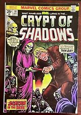 Vintage Marvel Comics Book Crypt of Shadows Horror #10 May 1974 Bronze Age picture