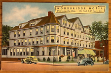 Massachusetts, MA, West Somerville, Woodbridge Hotel, Frank Howe Mgr 1940 PC picture