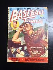 Baseball Thrills #2, Late Summer 1951, G, Ed. Bob Feller picture
