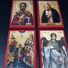 Greek Orthodox Saints 4.5x6.5 Icons: St Nicholas Seraphim etc $18.99 EACH picture