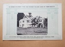 0805----c.1920s Potter Residence postcard - Belle Meade Park - Nashville picture
