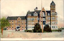 Postcard St. John's Military School in Salina, Kansas picture