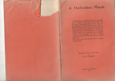A HERTFORDSHIRE MIRACLE - 1913 BOOKLET - HATFIELD - W B GERISH picture