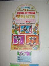 1970s original art premium Mickey Mouse Disney 50th Anniv Hefty Bags picture