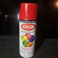 Rare 1991 Vintage Krylon Banner Red Gloss #2108 Full Spray Paint Can 1991 2118 picture