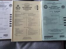 RARE DOD and RAF Flight Information Handbook And En-route Supplements 1989-2001  picture