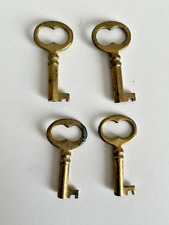 Vintage Collection of 4 Small Matching Keys picture