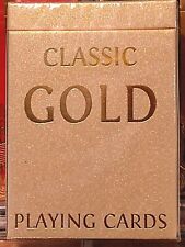 Classic Gold RARE Numbered Edition By Legends Playing Cards New Sealed picture