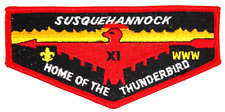 MINT Susquehannock Lodge 11 Flap Keystone Area Council Pennsylvania PA OA Scouts picture