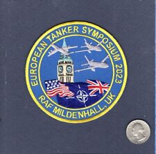 European Tanker Symposium 2023 RAF MILDENHALL USAF NATO RAF Squadron Patch picture