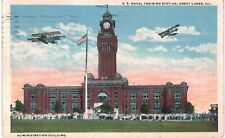Great Lakes Naval Training Station Administration Bi Planes 1930 IL  picture