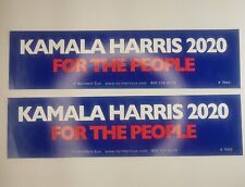 Kamala Harris 2020 For The People Bumper Sticker, Presidential Candidate, picture