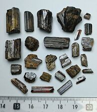 32 GM Rutile Crystals ( 20 pieces ) from sapary mine, Kpk, Pakistan  picture