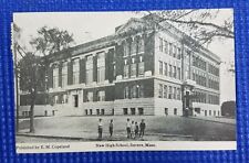 Vintage c1920 New High School Revere Massachusetts MA Postcard picture