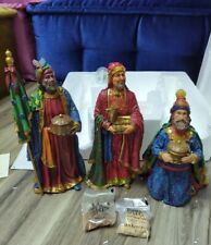Real Life Nativity Series THREE KINGS FOLLOWING CHRISTMAS STAR 23k Gold Frankens picture