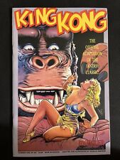 KING KONG #1 Dave Stevens Classic Cover 1991 Monster Comics 1st Printing Pin Up picture