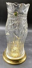 Waterford Crystal Thomas Jefferson American Heritage Hurricane Candle Lamp picture