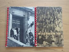 VINTAGE 1943-44 WISCONSIN HIGH SCHOOL YEARBOOK  picture