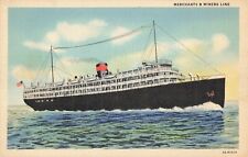 Postcard Merchants & Miners Line Steamships Company Known As M&M 1938 #2 picture