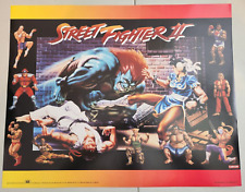 Vintage -  Street Fighter II 2 1992 - 16x20 Promo Poster Capcom RARE picture