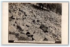 c1910's The Mountain Of Rocks In The Narrows Howard PA RPPC Photo Postcard picture