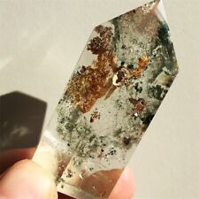 43.6g Rare TOP Natural Hyaline Colourful Phantom Ghost Garden Quartz Crystal picture
