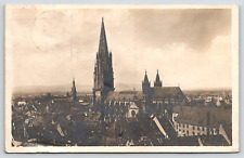 Baden-Württemberg, Germany, Lutheran Church, RPPC Vintage Antique 1926 Postcard picture
