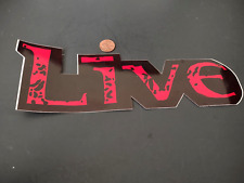 VINTAGE LIVE STICKER DECAL ORIGINAL OLD STOCK picture