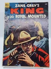 Zane Grey's KING of the Royal Mounted #12 VF Dell 1953 picture