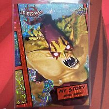 2022 Upper Deck Spider-Man Into the Spider-Verse My Story RED MS-13 Green Goblin picture