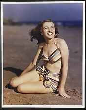 1946 Marilyn Monroe Original Photo Norma Joseph Jasgur Pinup Large 11x14 Bikini picture