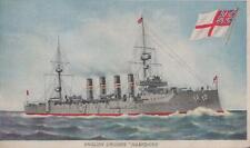 Postcard Ship English Cruiser Hampshire  picture