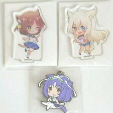 Nekopara Acrylic stand and rubber strap set Anime Goods From Japan picture