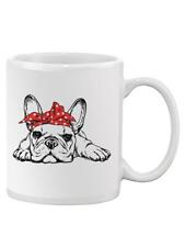 Cute French Bulldog Laying Mug - SPIdeals Designs picture